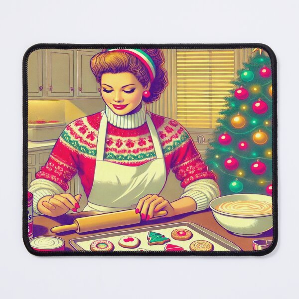 Item preview, Festive Cookie Decorating in Retro Style designed and sold by Genady.
