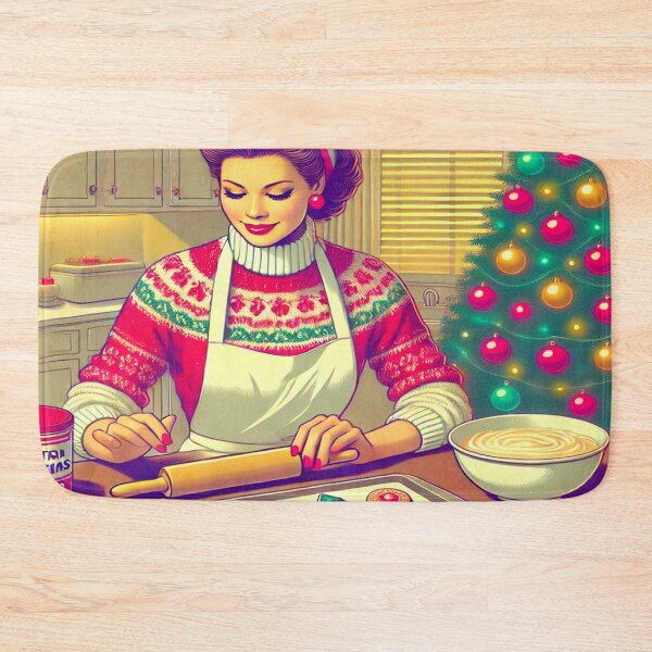 Item preview, Festive Cookie Decorating in Retro Style designed and sold by Genady.