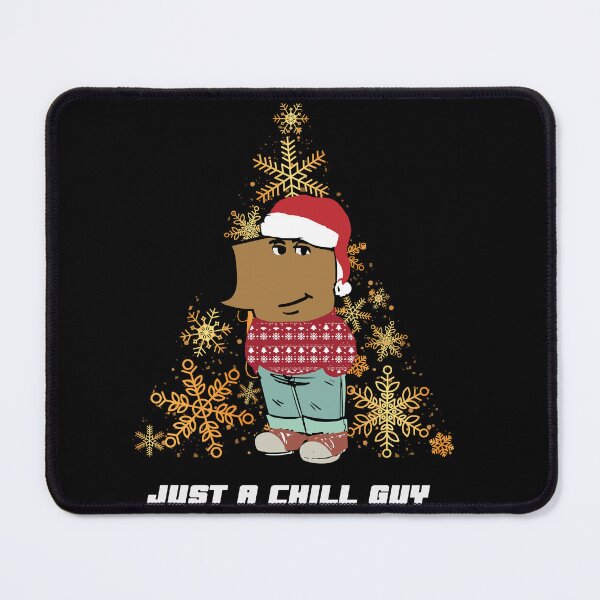 Item preview, Just a Chill Guy Dog  Christmas Tree Funny Chill Guy Meme Coin designed and sold by UGOT2SEETHIS STUDIO.