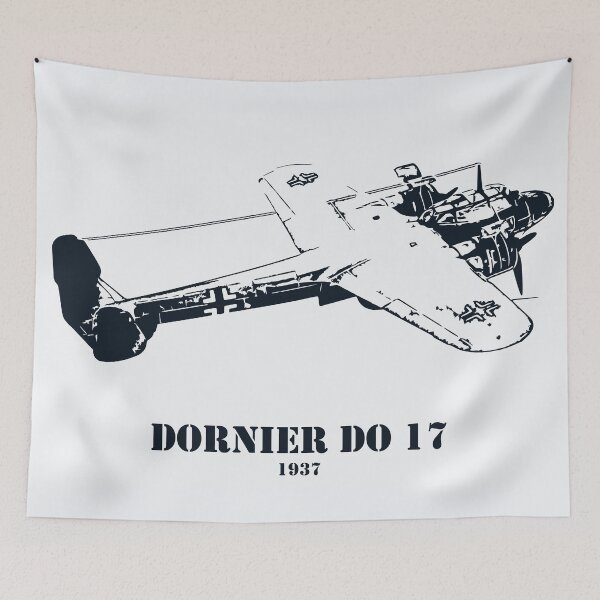 Item preview, Dornier Do 17 WWII German Light Bomber designed and sold by Lakeric Cityscapes.