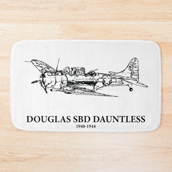 Item preview, Douglas SBD Dauntless WWII Dive Bomber designed and sold by Lakeric Cityscapes.