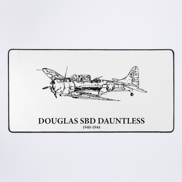 Item preview, Douglas SBD Dauntless WWII Dive Bomber designed and sold by Lakeric Cityscapes.