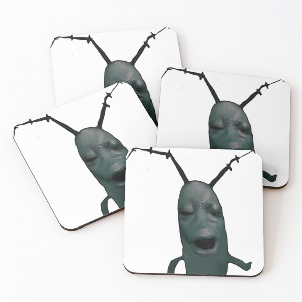 Item preview, Disgusted Plankton RENDER/PNG Meme - Viral Bo-b Sp.ong-e Cartoon Reaction - Stickers, T-Shirts designed and sold by MechanicalART.