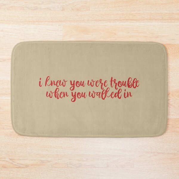 Item preview, I Knew You Were Trouble Taylor Swift designed and sold by BoldNFresh.