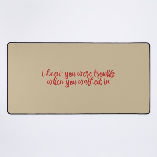 Item preview, I Knew You Were Trouble Taylor Swift designed and sold by BoldNFresh.