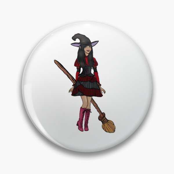 Item preview, Witch with spell designed and sold by ArbuzWorldz.