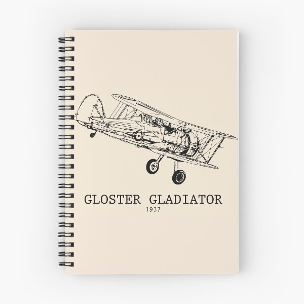 Item preview, Gloster Gladiator WWII British Biplane Fighter designed and sold by Lakeric.