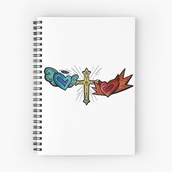Item preview, Angel and Devil Hearts designed and sold by Ma-chan.