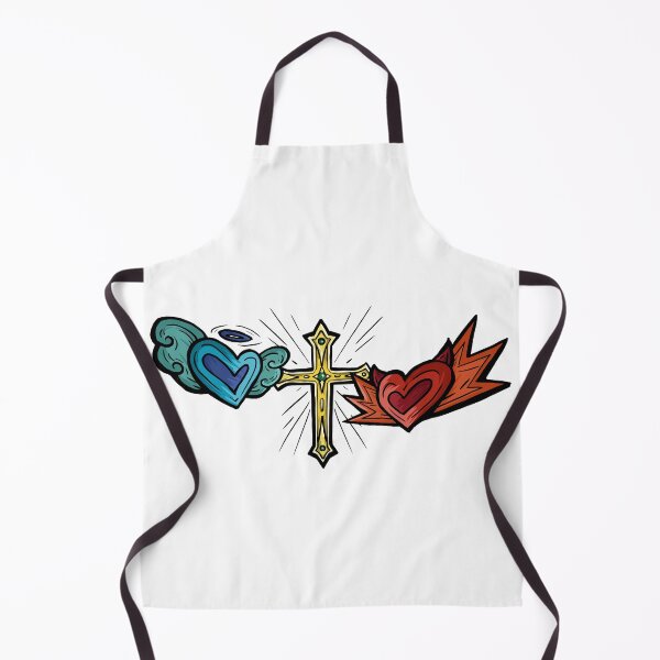 Item preview, Angel and Devil Hearts designed and sold by Ma-chan.