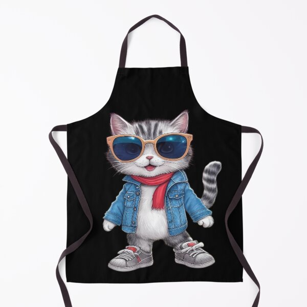 Item preview, Cool Cat in Shades designed and sold by Linework Studio.