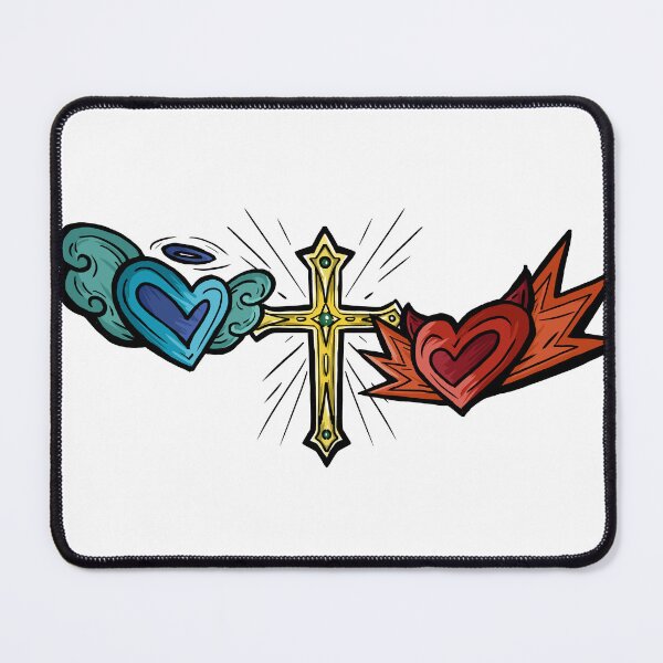 Item preview, Angel and Devil Hearts designed and sold by Ma-chan.