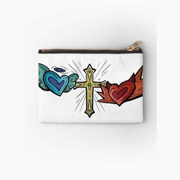 Item preview, Angel and Devil Hearts designed and sold by Ma-chan.