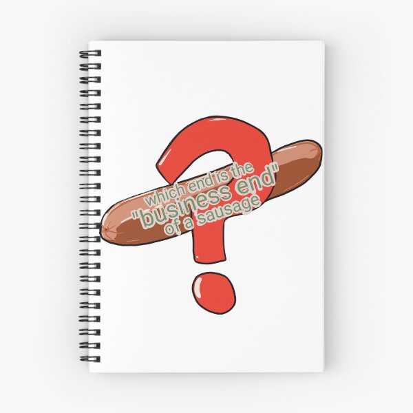 Item preview, Business End of a Sausage  designed and sold by Figg-Arnold.