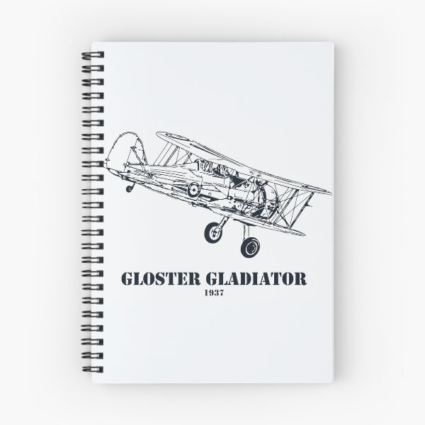 Item preview, Gloster Gladiator WWII British Biplane Fighter designed and sold by Lakeric.