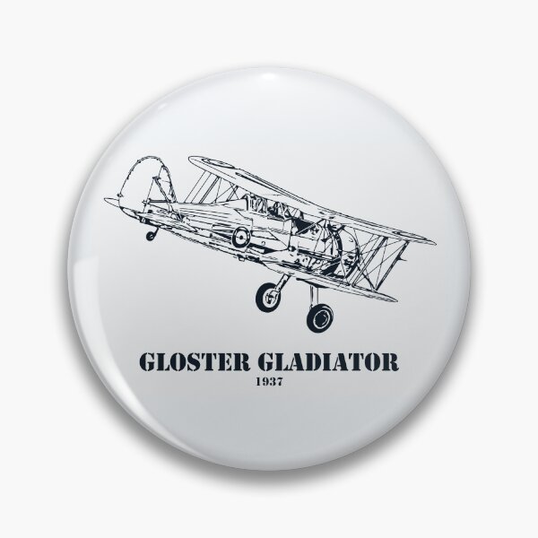 Item preview, Gloster Gladiator WWII British Biplane Fighter designed and sold by Lakeric Cityscapes.