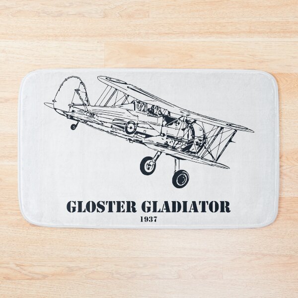 Item preview, Gloster Gladiator WWII British Biplane Fighter designed and sold by Lakeric Cityscapes.