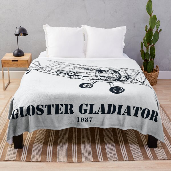Item preview, Gloster Gladiator WWII British Biplane Fighter designed and sold by Lakeric Cityscapes.