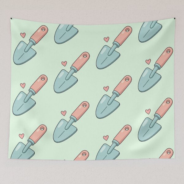 Item preview, Cute Garden Trowel Shovel with Heart designed and sold by CriaCreative.