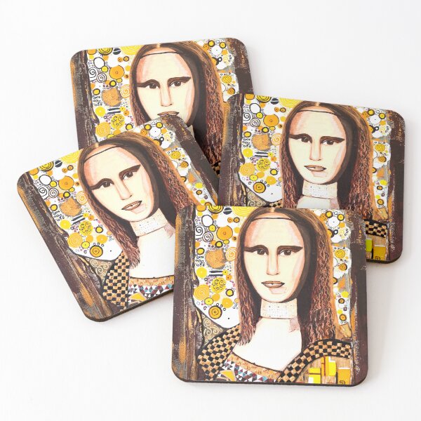 Item preview, Modern Mona Lisa Painting Klimt designed and sold by Artedelph Sénéchal.