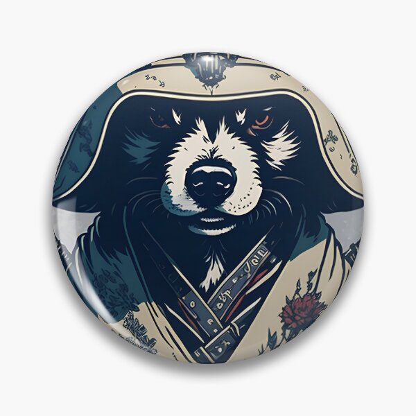 Item preview, Samurai Dog Warrior designed and sold by ArtsyWishesShop.