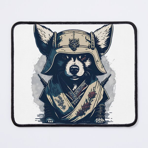Item preview, Samurai Dog Warrior designed and sold by ArtsyWishesShop.
