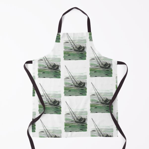 Item preview, Drawing of a wreck, Brittany France designed and sold by ciolcreation.