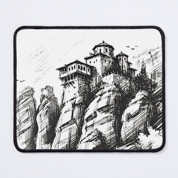 Item preview, Meteora Kalambaka Monastery designed and sold by PenguinPalace.