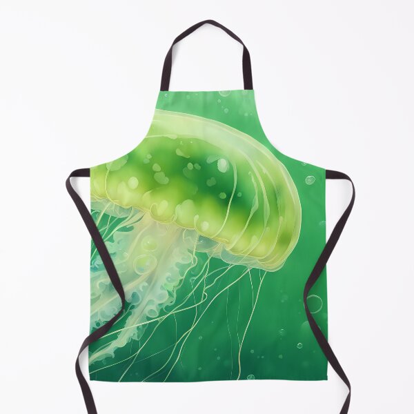 Item preview, Bright Green Jellyfish designed and sold by CalmnessbyChoice.