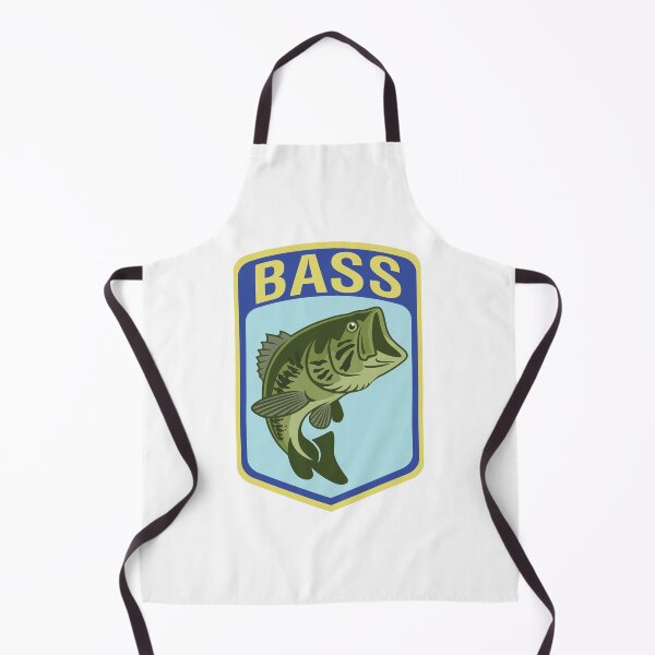 Item preview, bass fishing logo designed and sold by kvasay.