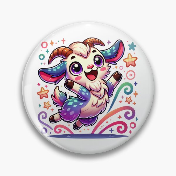 Item preview, Happy goat designed and sold by FusiTink.