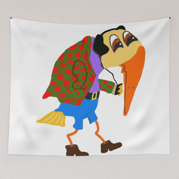 Item preview, Alfred Listens To His Tunes designed and sold by pinkyjainpan.