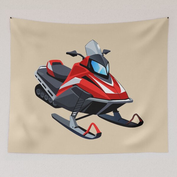 Item preview, Snowmobile  designed and sold by GraphicsClub.
