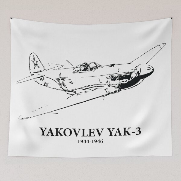 Item preview, Yakovlev Yak-3 WWII Soviet Fighter designed and sold by Lakeric Cityscapes.