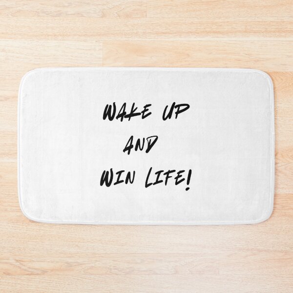 Item preview, Wake up and Win Life! designed and sold by KateAngelaArt.