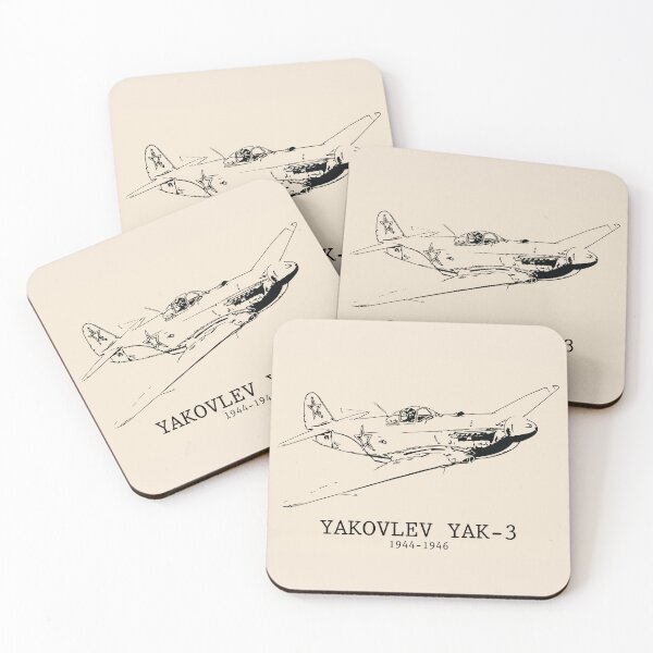 Item preview, Yakovlev Yak-3 WWII Soviet Fighter designed and sold by Lakeric Cityscapes.