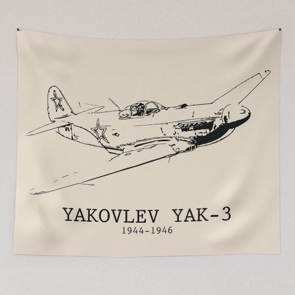 Item preview, Yakovlev Yak-3 WWII Soviet Fighter designed and sold by Lakeric Cityscapes.