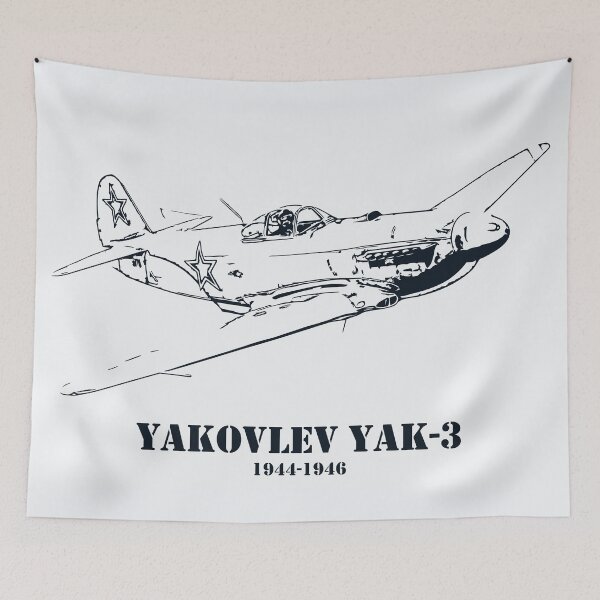 Item preview, Yakovlev Yak-3 WWII Soviet Fighter designed and sold by Lakeric Cityscapes.