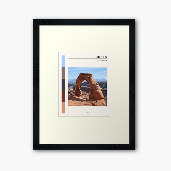 Item preview, Arches National Park poster designed and sold by Sampai811.