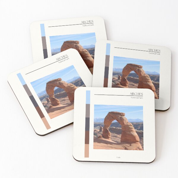 Item preview, Arches National Park poster designed and sold by Sampai811.