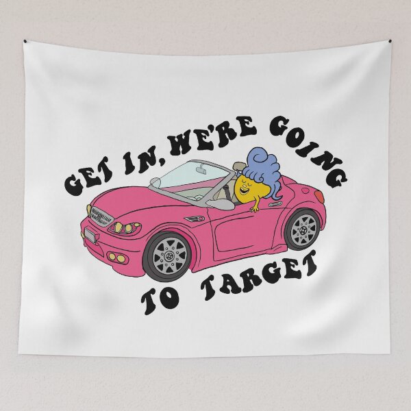Item preview, Little Miss Get In We’re Going To Target designed and sold by regsdoodles.