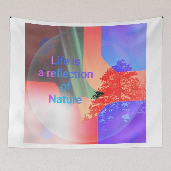 Item preview, Life is a reflection of nature designed and sold by AWADHESH  CHAURASIA.