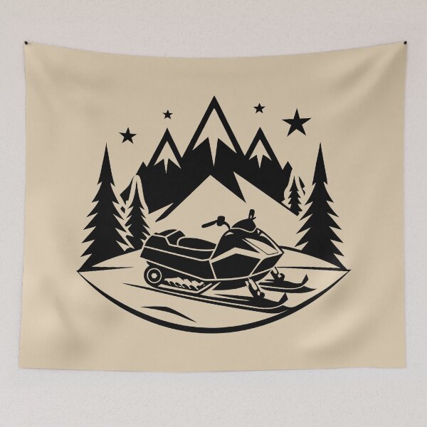 Item preview, Snowmobile  designed and sold by GraphicsClub.