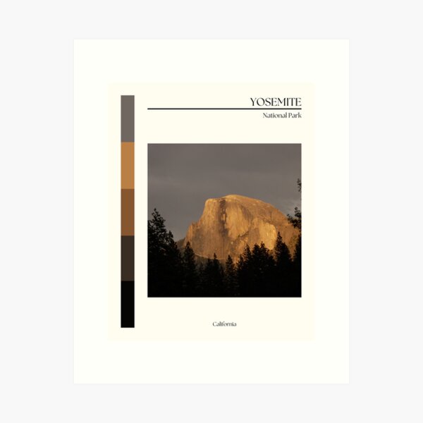 Item preview, Yosemite National Park poster designed and sold by Sampai811.