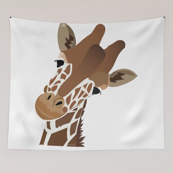 Item preview, Giraffe face designed and sold by TrishCampbell.