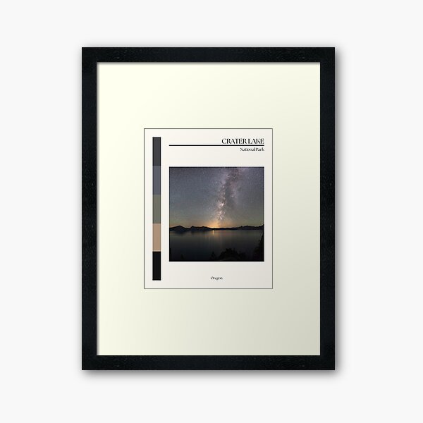 Item preview, Crater Lake National Park poster designed and sold by Sampai811.