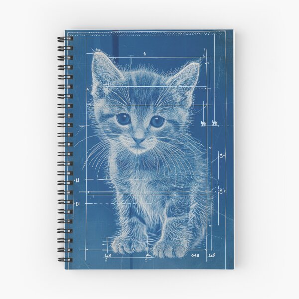 Item preview, Charming kitten featured in creative line art design designed and sold by Piotrek0001.