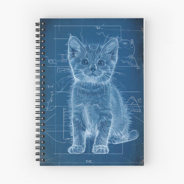 Item preview, Dreamy tabby cat with minimalist line art design designed and sold by Piotrek0001.