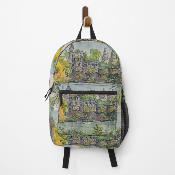 Item preview, Belvedere Castle in watercolor, Central Park designed and sold by Julia's Print Studio .