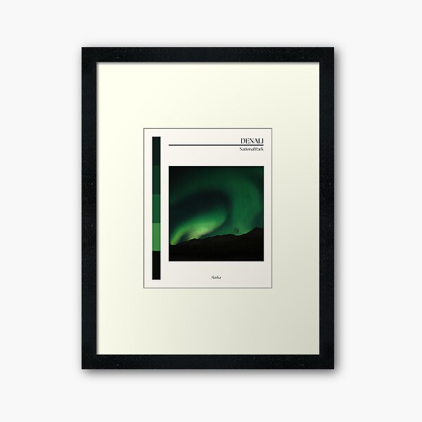 Item preview, Denali National Park poster designed and sold by Sampai811.