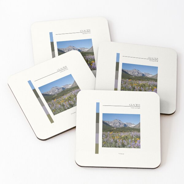 Item preview, Glacier National Park poster designed and sold by Sampai811.